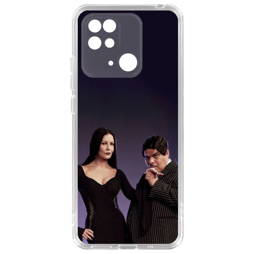 Чехол-накладка Krutoff Clear Case Уэнсдей Аддамс - Мортиша и Гомес для Xiaomi Redmi 10C, Прозрачный
Чехол-накладка Krutoff Clear Case Уэнсдей Аддамс - Мортиша и Гомес для Xiaomi Redmi 10C, Прозрачный