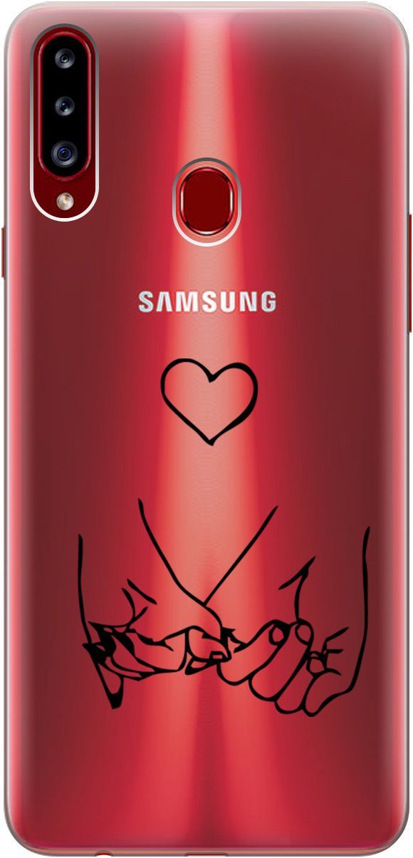 Чехол на Samsung Galaxy A20s с принтом "Lovers Hands" прозрачный, Прозрачный;черный, 5360
Чехол на Samsung Galaxy A20s с принтом "Lovers Hands" прозрачный, Прозрачный;черный, 5360