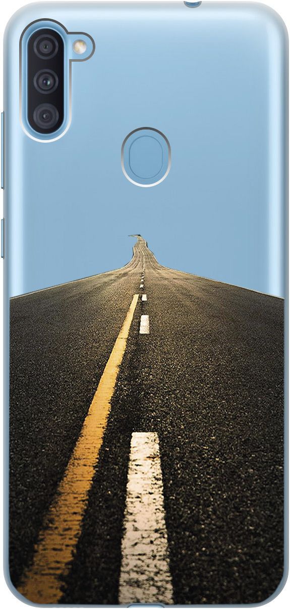 Чехол на Samsung Galaxy A11/M11 с принтом "Road" прозрачный, Прозрачный;коричневый, 5351
Чехол на Samsung Galaxy A11/M11 с принтом "Road" прозрачный, Прозрачный;коричневый, 5351