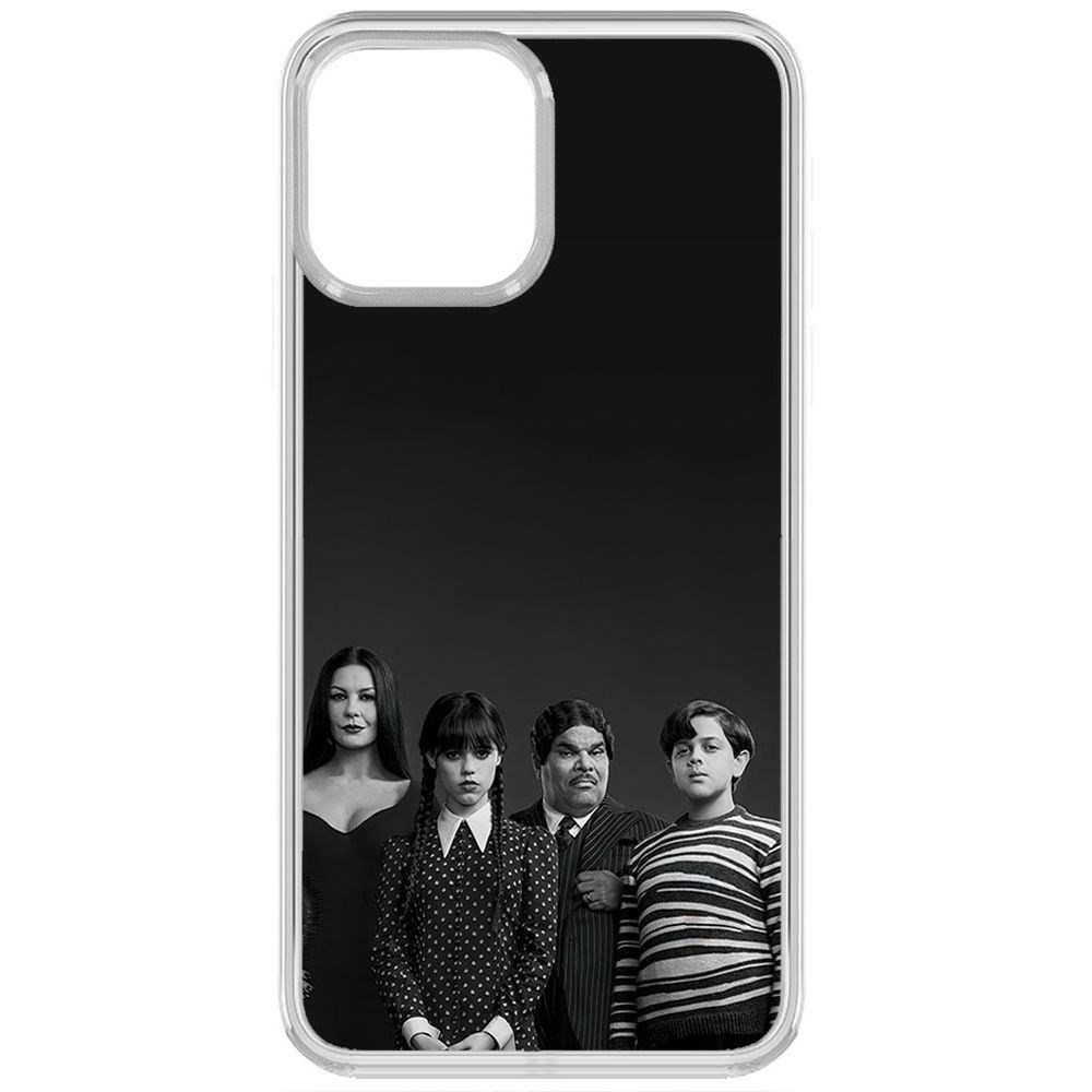 Чехол-накладка Krutoff Clear Case Уэнсдей Аддамс - Семейка Аддамс для iPhone 13, Прозрачный
Чехол-накладка Krutoff Clear Case Уэнсдей Аддамс - Семейка Аддамс для iPhone 13, Прозрачный