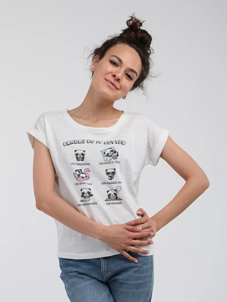 фото Футболка женская kate cut tw k633 t jssg 01 белая l