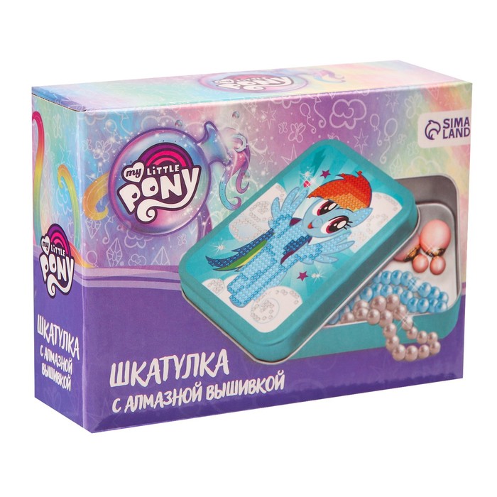 Алмазная вышивка на шкатулке «Рейнбоу Деш», My Little Pony, 8.5 х11.5 см, My Little Pony
Алмазная вышивка на шкатулке «Рейнбоу Деш», My Little Pony, 8.5 х11.5 см, My Little Pony