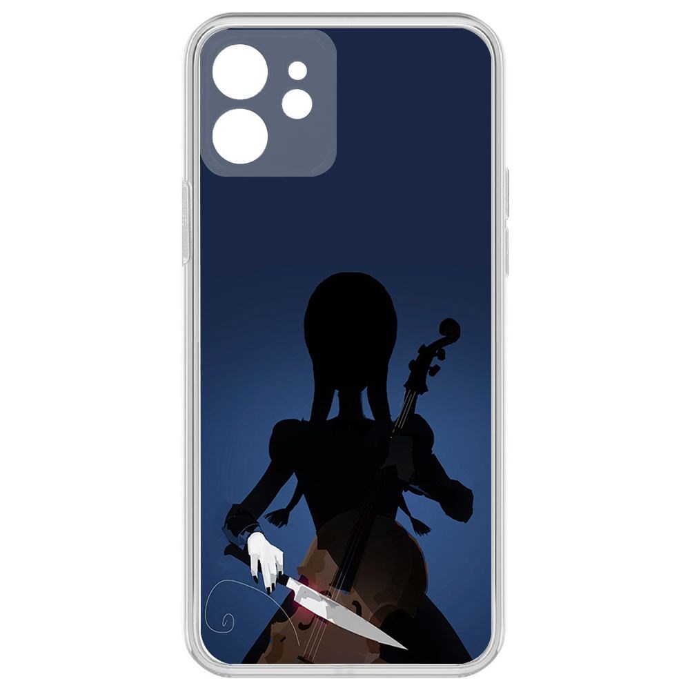 Чехол-накладка Krutoff Clear Case Уэнсдей Аддамс - Тизер для iPhone 12 с защитой камеры, Прозрачный
Чехол-накладка Krutoff Clear Case Уэнсдей Аддамс - Тизер для iPhone 12 с защитой камеры, Прозрачный