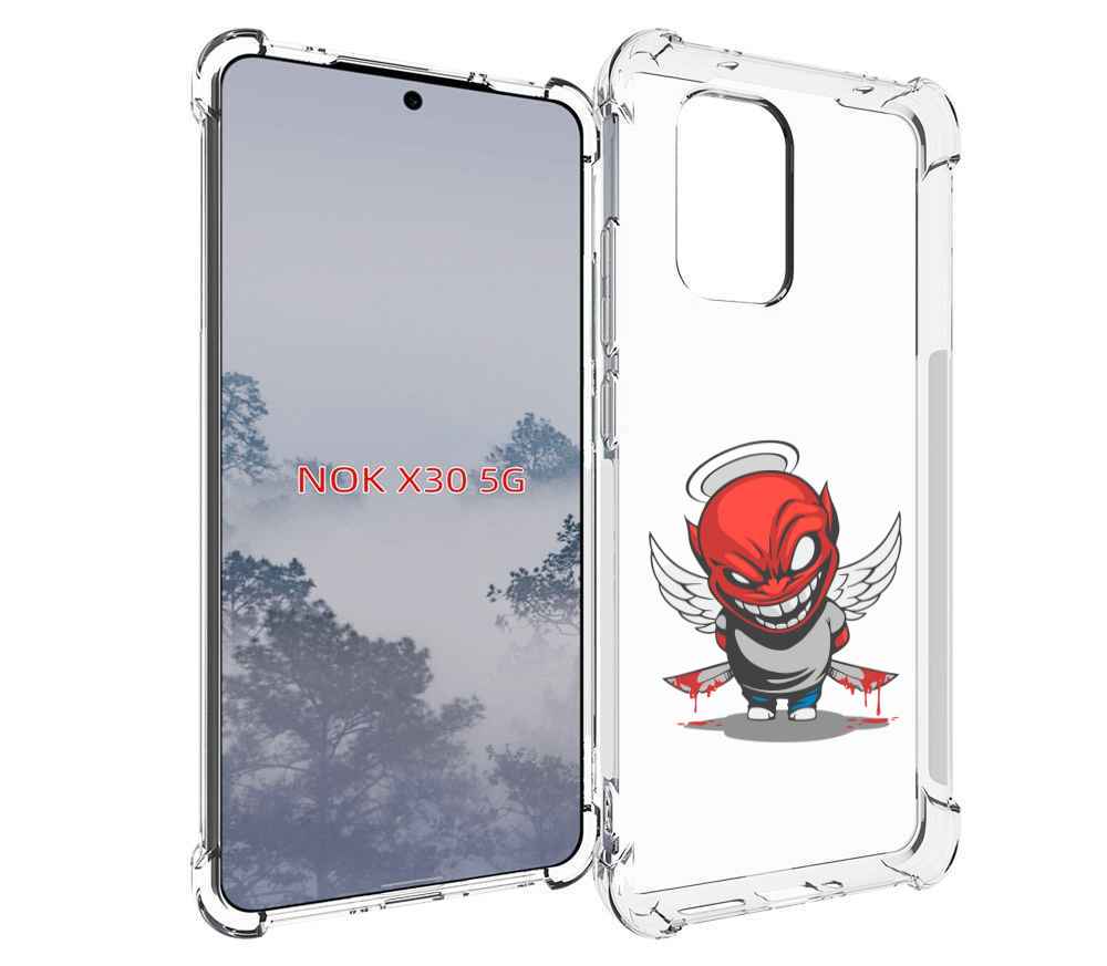 Чехол MyPads злой-ангел для Nokia X30 5G, Tocco
Чехол MyPads злой-ангел для Nokia X30 5G, Tocco