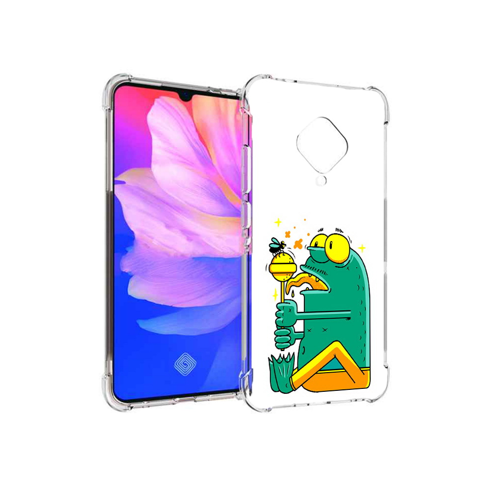 Чехол MyPads Tocco для Vivo V17 Зеленая лягушка с чупа чупсом (PT147343.378.85), Прозрачный, Tocco
Чехол MyPads Tocco для Vivo V17 Зеленая лягушка с чупа чупсом (PT147343.378.85), Прозрачный, Tocco