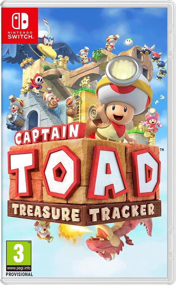 Игра Captain Toad Treasure Tracker (Nintendo Switch, Английская версия), Captain Toad Treasure Tracker
Игра Captain Toad Treasure Tracker (Nintendo Switch, Английская версия), Captain Toad Treasure Tracker