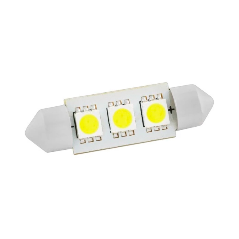 Автолампа Диод Т11(С5W) 12V 3 Sмd Диода С Цоколем 36Мм 1-Контактная Белая Sкywаy Салон,Ном
Автолампа Диод Т11(С5W) 12V 3 Sмd Диода С Цоколем 36Мм 1-Контактная Белая Sкywаy Салон,Ном