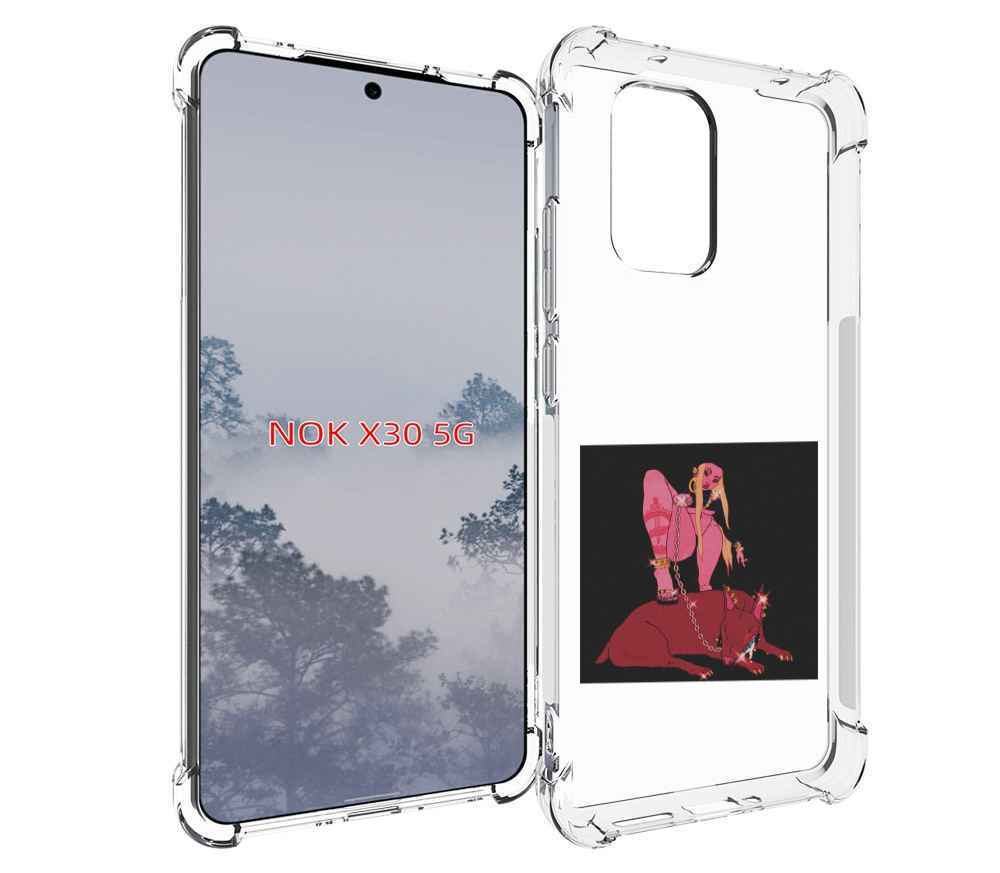 Чехол MyPads девушка с собакой на цепи нарисованная женский для Nokia X30 5G, Tocco
Чехол MyPads девушка с собакой на цепи нарисованная женский для Nokia X30 5G, Tocco