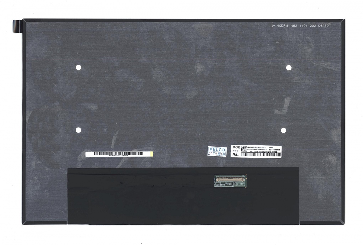 Матрица OEM для ноутбука NV140DRM-N62 (100189661V), совместимая с p/n: NV140DRM-N62
Матрица OEM для ноутбука NV140DRM-N62 (100189661V), совместимая с p/n: NV140DRM-N62