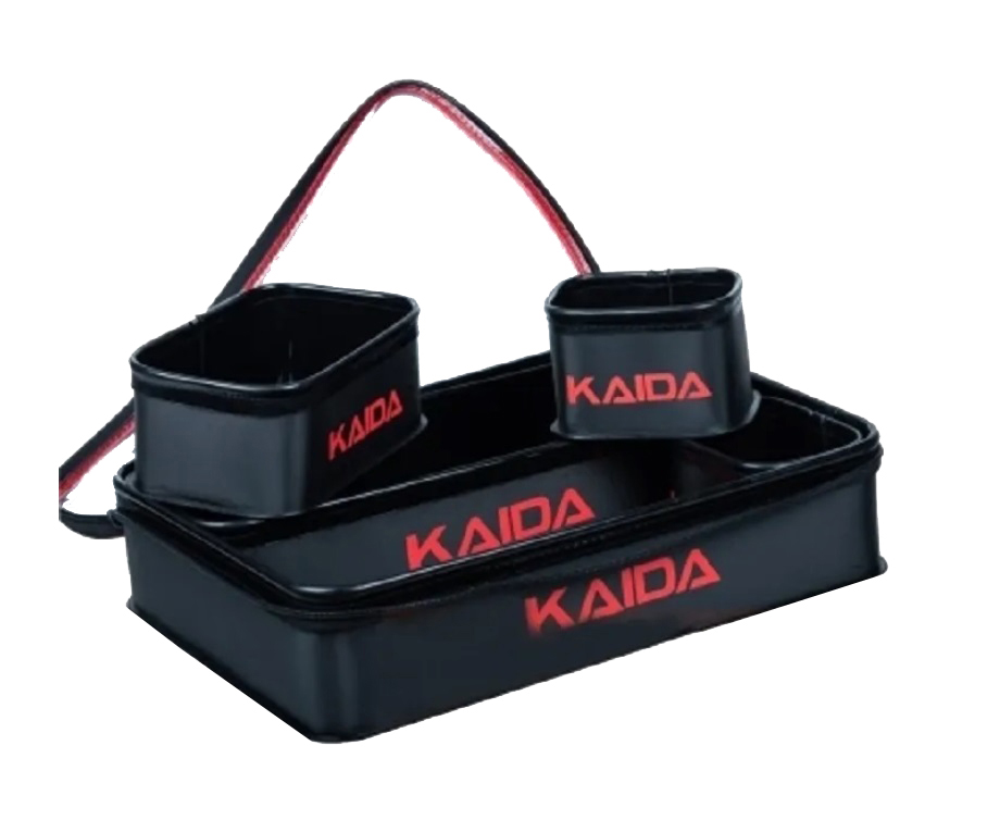 фото Рыболовная сумка kaida eva pq01-1 9,5x36x28 см черный