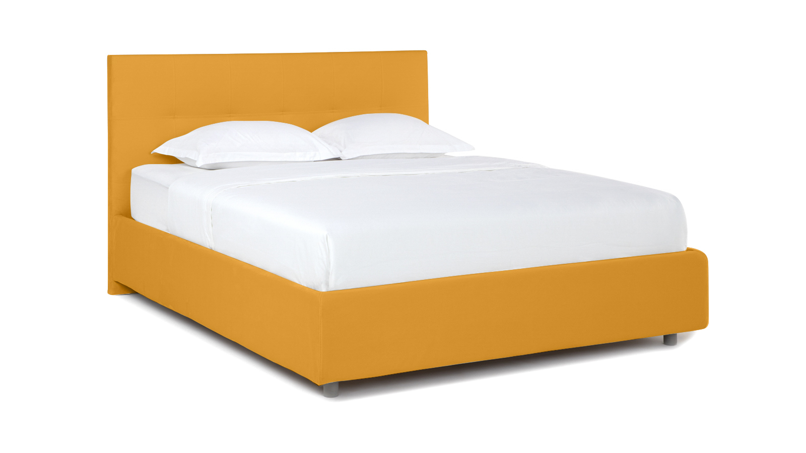 Двуспальная кровать Askona Greta + основание с ламелями 090*200 тк. Sky Velvet 30, Желтый, Greta
Двуспальная кровать Askona Greta + основание с ламелями 090*200 тк. Sky Velvet 30, Желтый, Greta