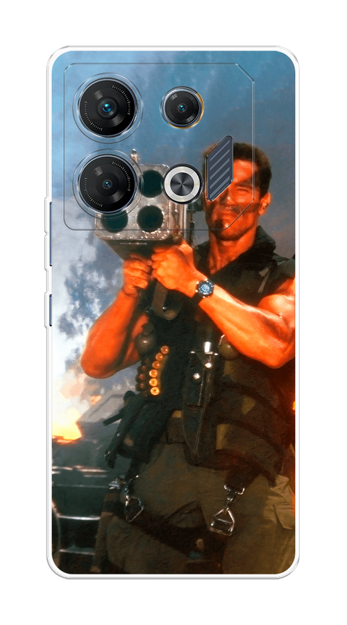 Чехол на Infinix GT 10 Pro "Арнольд Шварцнеггер с базукой", Голубой;коричневый, 3104850-1
Чехол на Infinix GT 10 Pro "Арнольд Шварцнеггер с базукой", Голубой;коричневый, 3104850-1