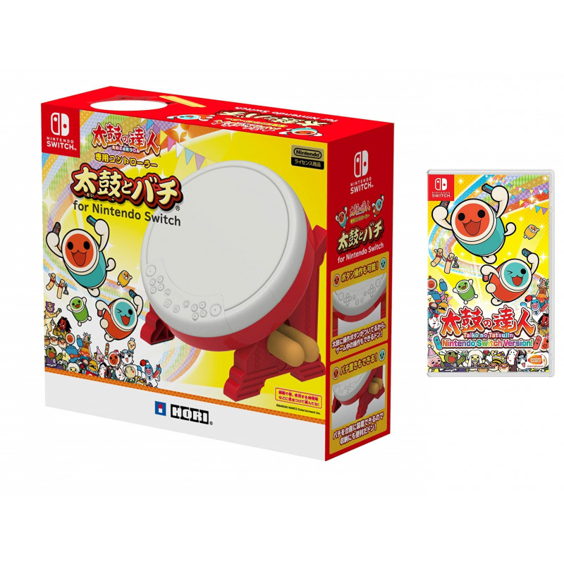 Набор Игра Taiko no Tatsujin + Игровой контроллер Hori Taiko (Nintendo Switch), Набор Игра Taiko no Tatsujin + Игровой контроллер Hori Taiko Drum Controller (Nintendo Switch)
Набор Игра Taiko no Tatsujin + Игровой контроллер Hori Taiko (Nintendo Switch), Набор Игра Taiko no Tatsujin + Игровой контроллер Hori Taiko Drum Controller (Nintendo Switch)