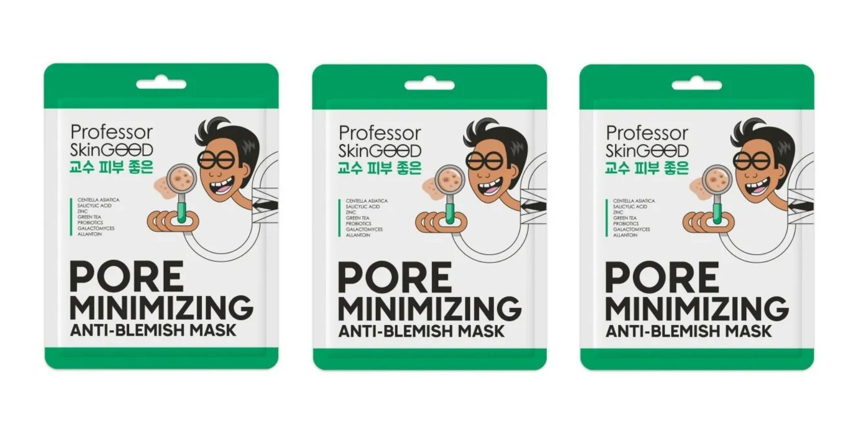 Маска для лица Professor SkinGOOD для проблемной кожи 30мл 3 шт, Pore Minimizing Anti-Blemish Mask
Маска для лица Professor SkinGOOD для проблемной кожи 30мл 3 шт, Pore Minimizing Anti-Blemish Mask