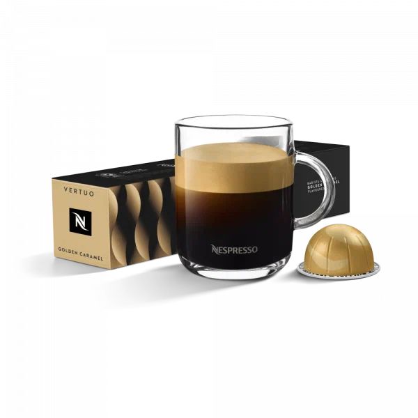 Кофе в капсулах Nespresso Vertuo Barista Creations Golden Caramel, 10 шт, Vertuo Golden Caramel
Кофе в капсулах Nespresso Vertuo Barista Creations Golden Caramel, 10 шт, Vertuo Golden Caramel