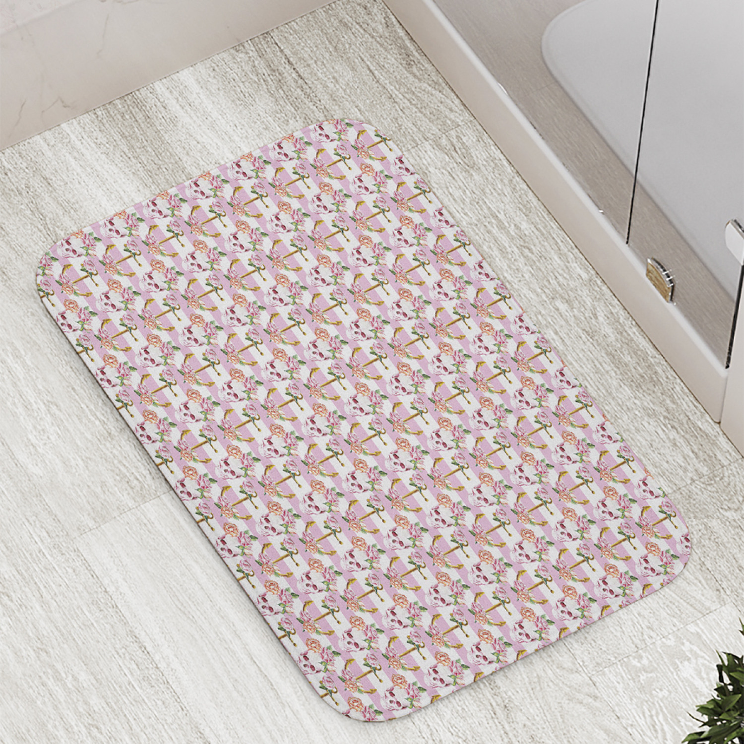 Коврик JoyArty "Морской череп с розами" для ванной, сауны, бассейна, 77х52 см, Морской череп с розами
Коврик JoyArty "Морской череп с розами" для ванной, сауны, бассейна, 77х52 см, Морской череп с розами