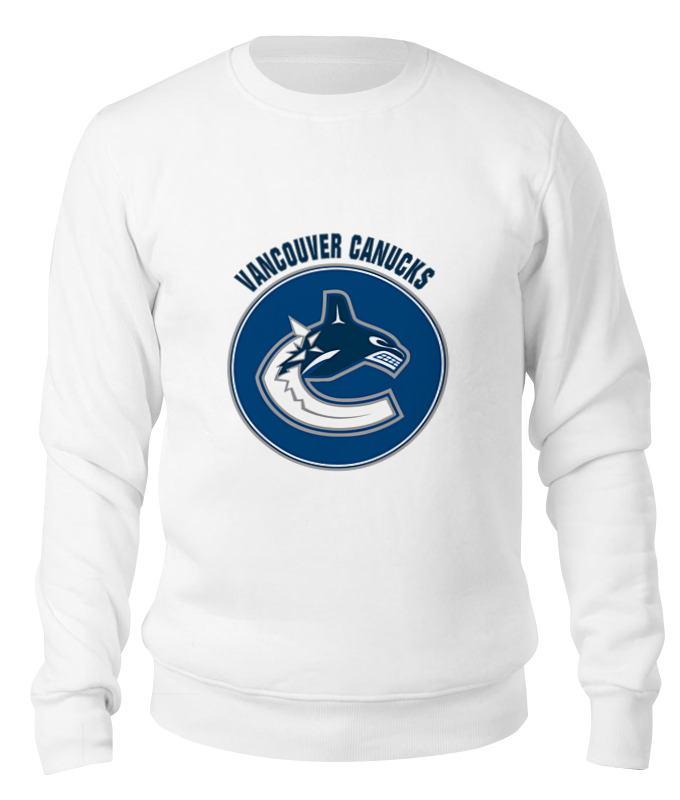 Свитшот унисекс Printio Ванкувер кэнакс белый XS, Ванкувер кэнакс