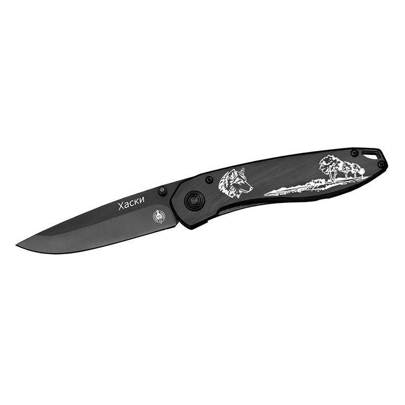 фото Складной нож m901a (хаски), сталь 420, рукоять сталь мастер клинок