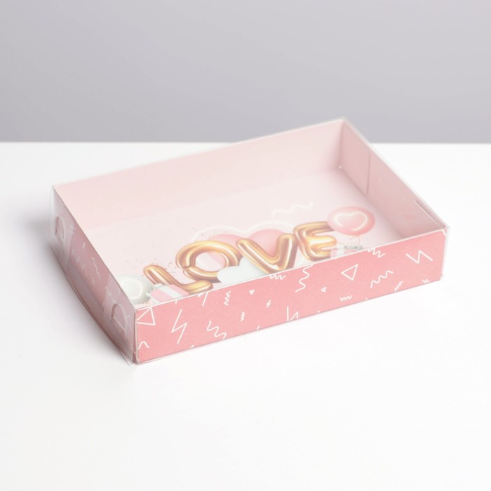 Коробка для кондитерских изделий «Love», 17 × 12 × 3 см, Подарочная упаковка 14 февраля
Коробка для кондитерских изделий «Love», 17 × 12 × 3 см, Подарочная упаковка 14 февраля