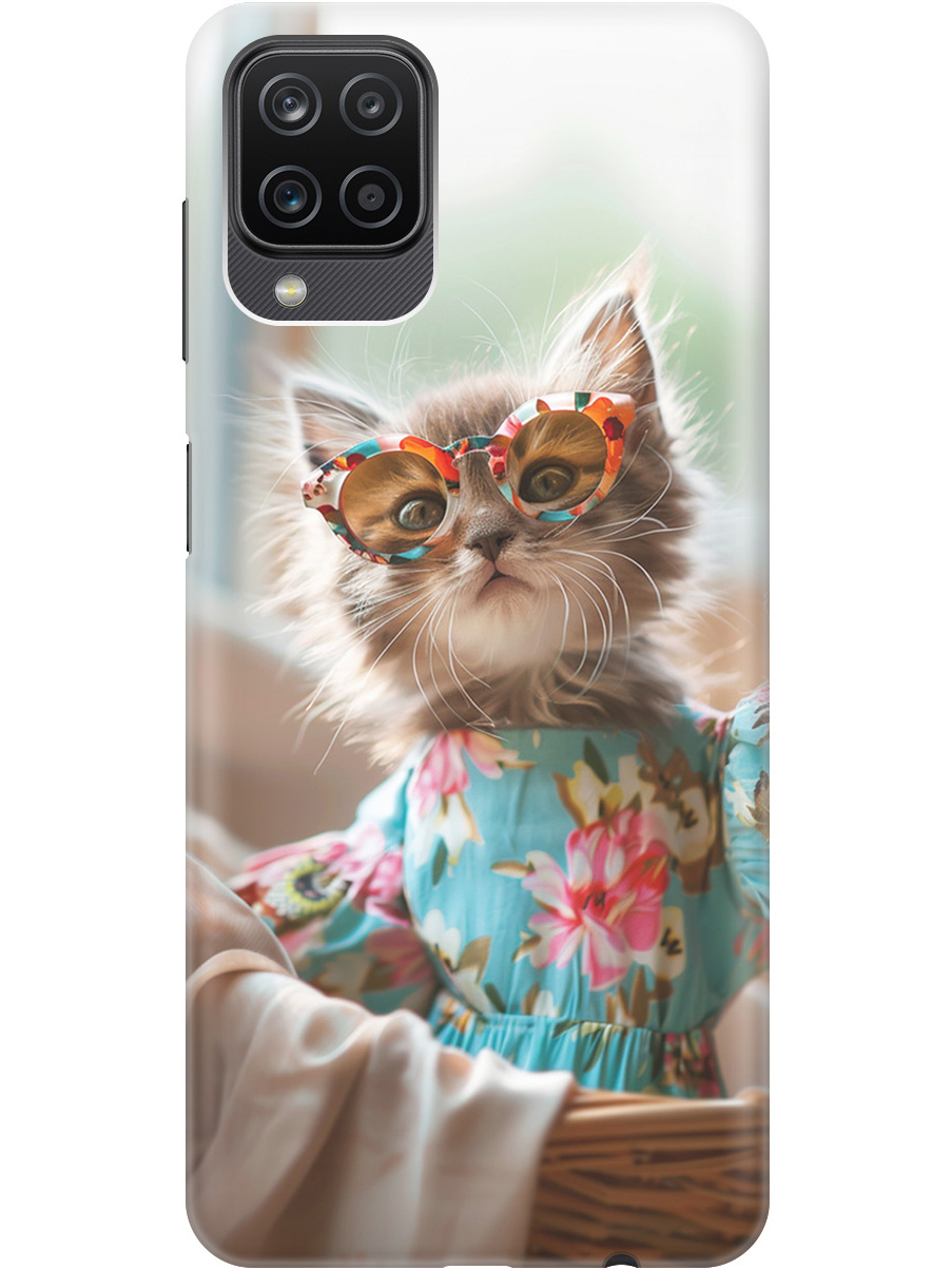 Силиконовый чехол на Samsung Galaxy A12/M12 с рисунком "Кошечка в голубом платье", Белый;голубой;серый, 20001374
Силиконовый чехол на Samsung Galaxy A12/M12 с рисунком "Кошечка в голубом платье", Белый;голубой;серый, 20001374