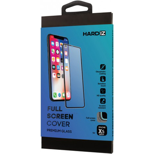 Защитное стекло HARDIZ Full Screen Cover Premium Glass для iPhone Xs Max с чёрной рамкой
Защитное стекло HARDIZ Full Screen Cover Premium Glass для iPhone Xs Max с чёрной рамкой