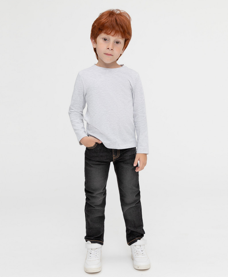 фото Джинсы button blue 221bbbb6301d400 цв. черный р. 134