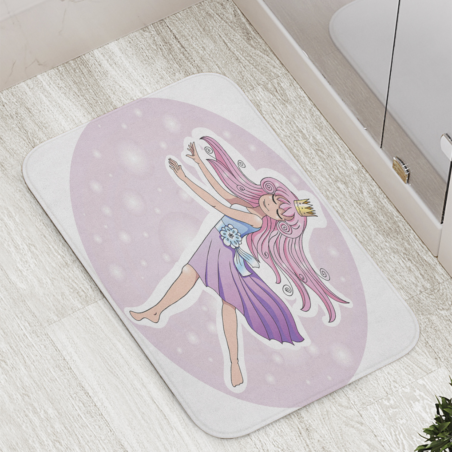 Коврик противоскользящий JoyArty "Танец принцессы" для ванной, сауны, бассейна, 77х52 см, Танец принцессы
Коврик противоскользящий JoyArty "Танец принцессы" для ванной, сауны, бассейна, 77х52 см, Танец принцессы