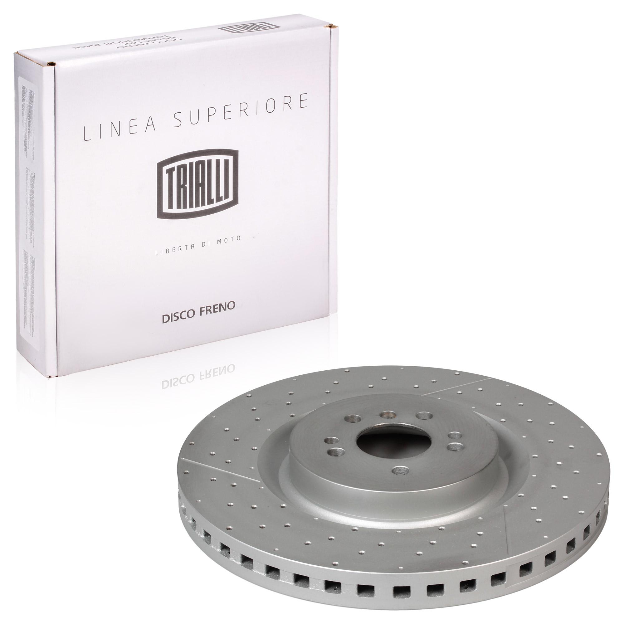 фото Диск тормозной передний trialli df 1500s