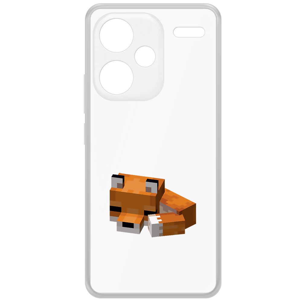 Чехол-накладка Clear Case Minecraft-Спящий Лисенок для Xiaomi Redmi Note 13 Pro+ 5G, Прозрачный
Чехол-накладка Clear Case Minecraft-Спящий Лисенок для Xiaomi Redmi Note 13 Pro+ 5G, Прозрачный