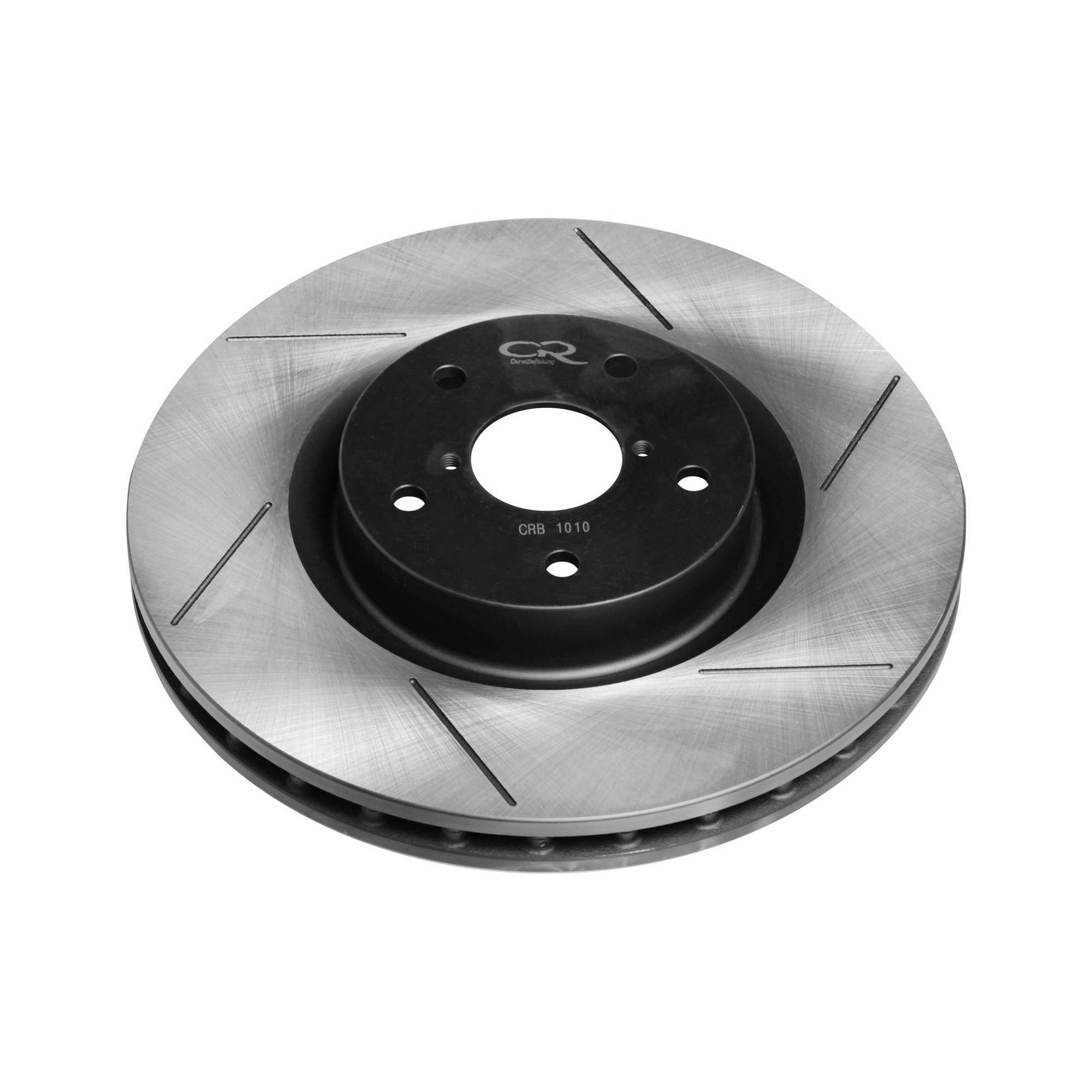 фото Диск тормозной с технической выточкой и окраской передний левый trialli crb 1010