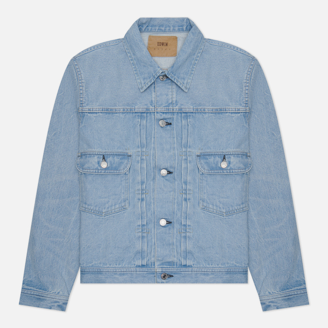 Мужская джинсовая куртка Edwin Denim Nihon Menpu Pure Indigo Rainbow Selvage 13.5 Oz L, Голубой, Denim Nihon Menpu Pure Indigo Rainbow Selvage 13.5 Oz
Мужская джинсовая куртка Edwin Denim Nihon Menpu Pure Indigo Rainbow Selvage 13.5 Oz L, Голубой, Denim Nihon Menpu Pure Indigo Rainbow Selvage 13.5 Oz