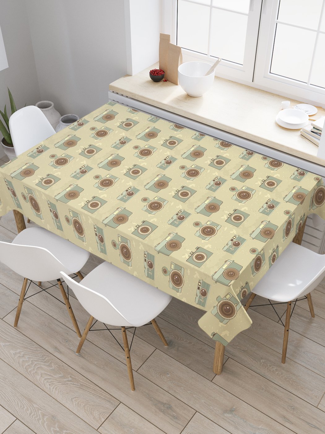 Скатерть прямоугольная JoyArty "Фотоаппарат со вспышкой" из сатена, 120x145 см, Желтый, Фотоаппарат со вспышкой
Скатерть прямоугольная JoyArty "Фотоаппарат со вспышкой" из сатена, 120x145 см, Желтый, Фотоаппарат со вспышкой