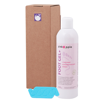 фото Набор для ног foot gel+ pink apple,