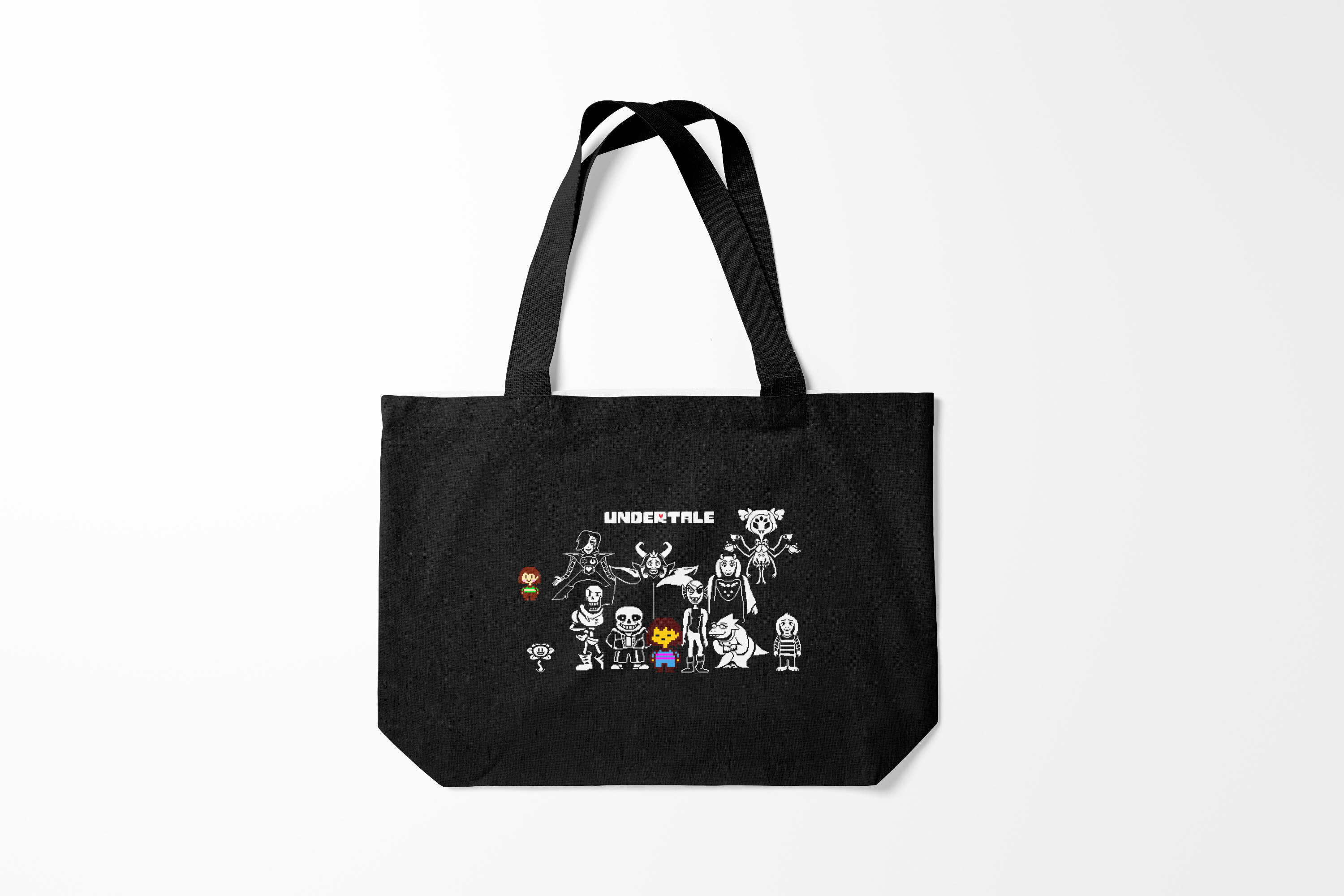 Сумка шoппер унисекс Burnettie Undertale frisk and frends, черный, Undertale frisk and frends
Сумка шoппер унисекс Burnettie Undertale frisk and frends, черный, Undertale frisk and frends