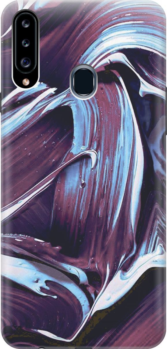 Силиконовый чехол на Samsung Galaxy A20s с принтом "Фиолетовые мазки", Голубой;фиолетовый, 7066
Силиконовый чехол на Samsung Galaxy A20s с принтом "Фиолетовые мазки", Голубой;фиолетовый, 7066