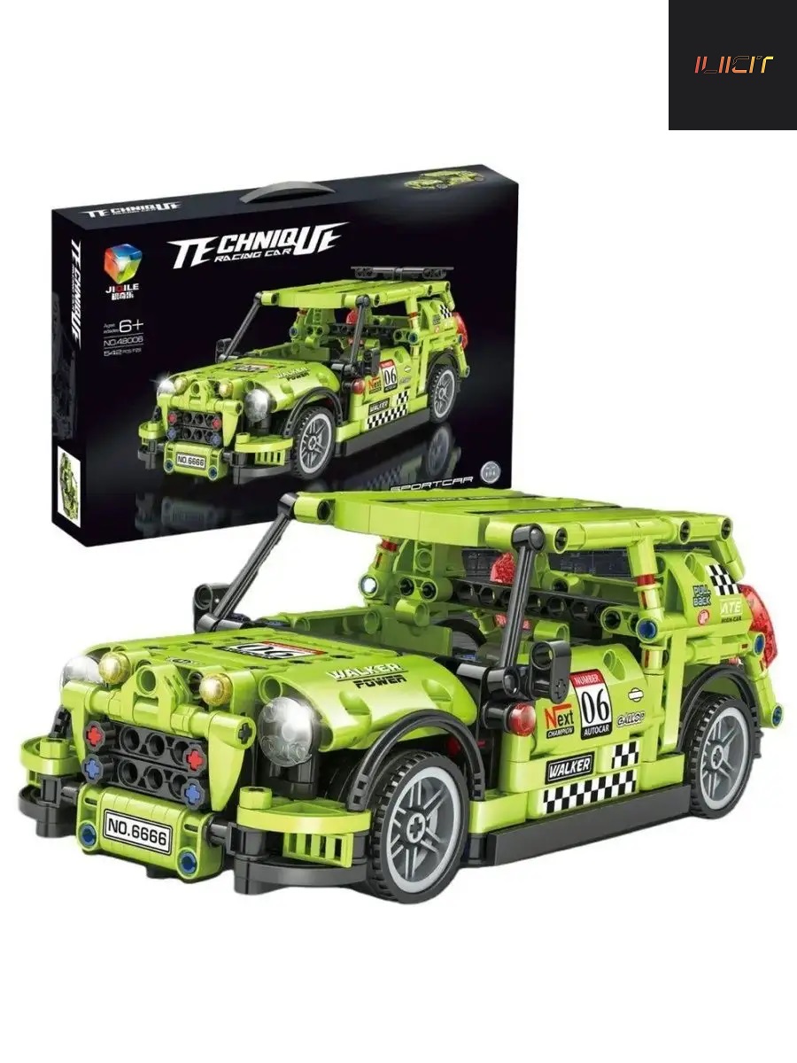 Конструктор ILICIT Technique RacingCar Зеленый джип 540 дет, Конструктор Technique RacingCar Зеленый джип 540 дет.
Конструктор ILICIT Technique RacingCar Зеленый джип 540 дет, Конструктор Technique RacingCar Зеленый джип 540 дет.
