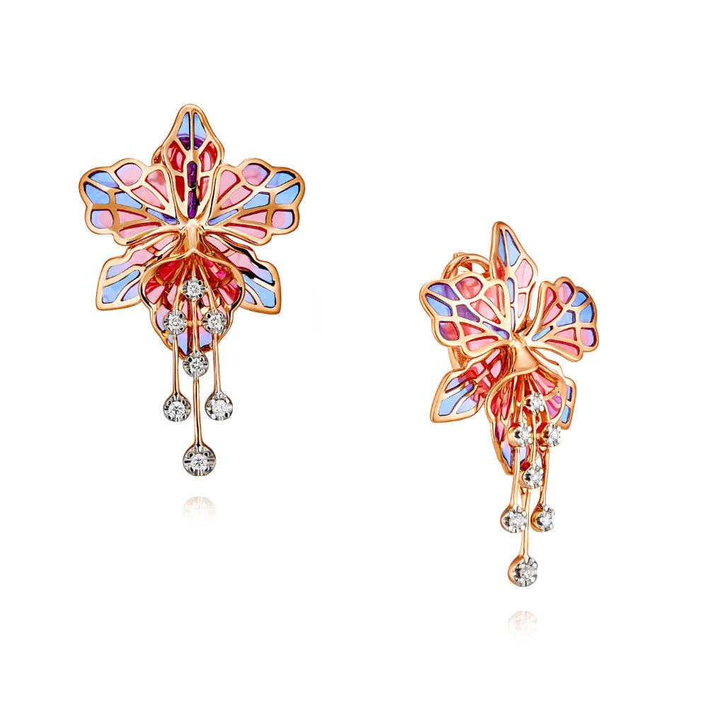 Серьги из красного золота с бриллиантом/эмалью ADAMAS 2455468/01-А50Д-41, 2455468/01-А50Д-41
Серьги из красного золота с бриллиантом/эмалью ADAMAS 2455468/01-А50Д-41, 2455468/01-А50Д-41