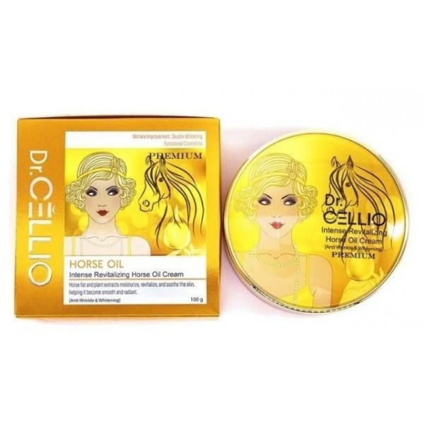 Крем для лица с лошадиным жиром Dr.Cellio intense revitalizing horse oil cream 100 мл
Крем для лица с лошадиным жиром Dr.Cellio intense revitalizing horse oil cream 100 мл