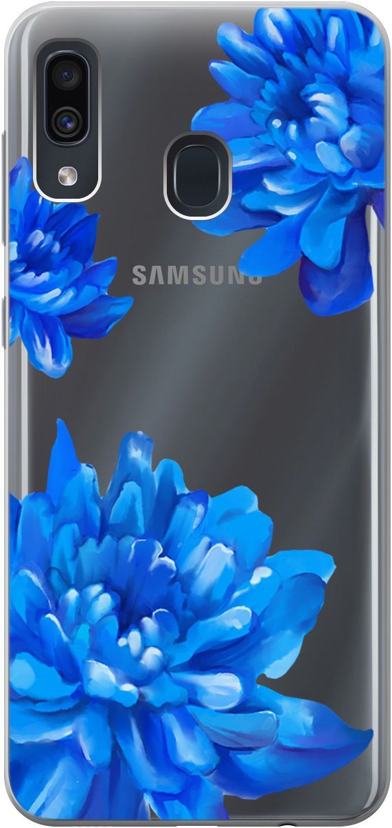 Чехол на Samsung Galaxy A20/A30 "Amazing Asters" прозрачный, Прозрачный;голубой, 5357
Чехол на Samsung Galaxy A20/A30 "Amazing Asters" прозрачный, Прозрачный;голубой, 5357