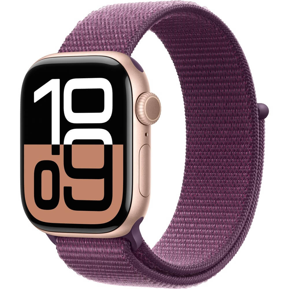 Смарт-часы Apple Watch Series 10 42 мм розовое золото спортивный ремешок сливовый, Watch Series 10
Смарт-часы Apple Watch Series 10 42 мм розовое золото спортивный ремешок сливовый, Watch Series 10