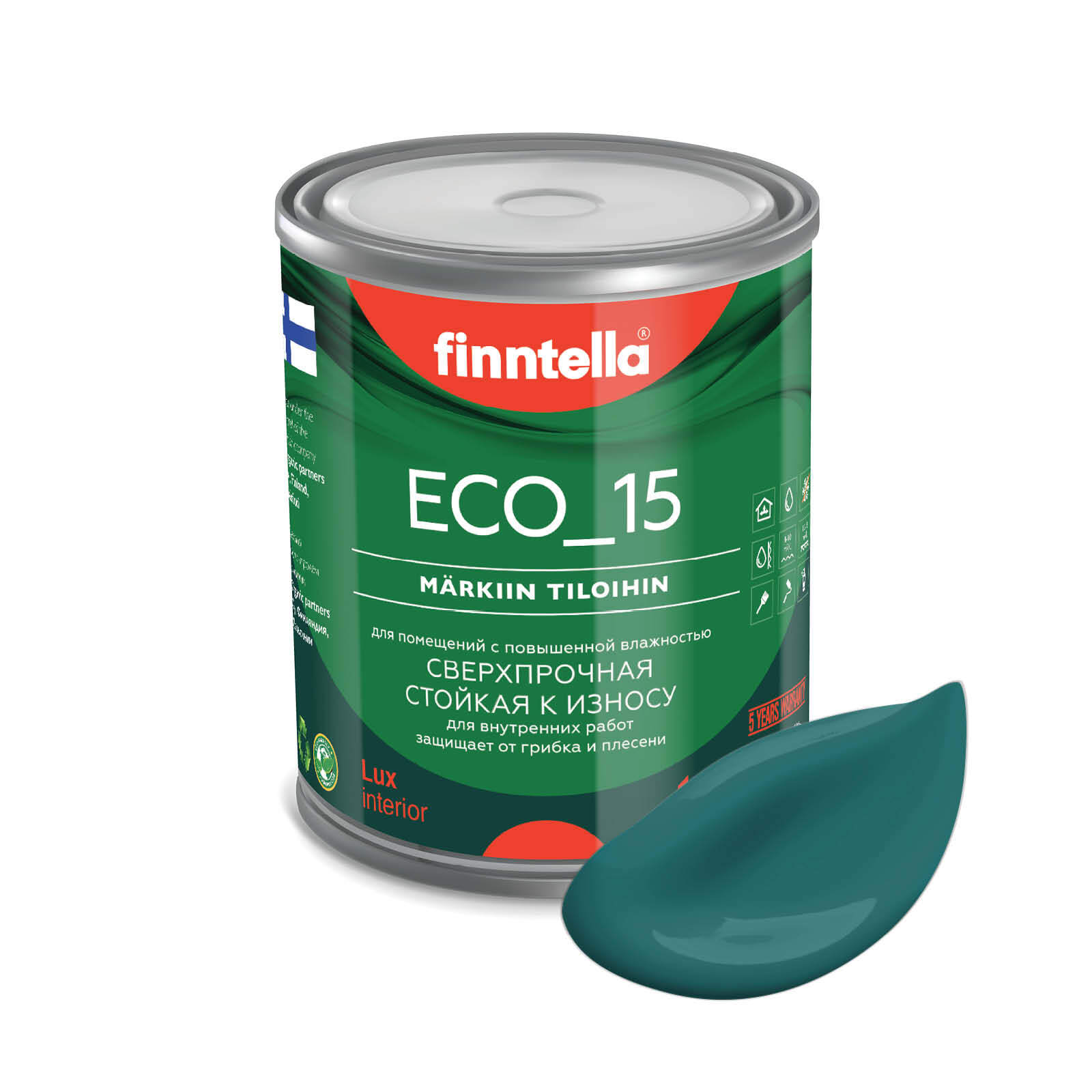 Специализированная краска для кухонь и ванных комнат FINNTELLA ECO_15 с полиуретаном, моющ, Синий, интерьерная ECO_15 гладкая для ванных комнат и кухни
Специализированная краска для кухонь и ванных комнат FINNTELLA ECO_15 с полиуретаном, моющ, Синий, интерьерная ECO_15 гладкая для ванных комнат и кухни