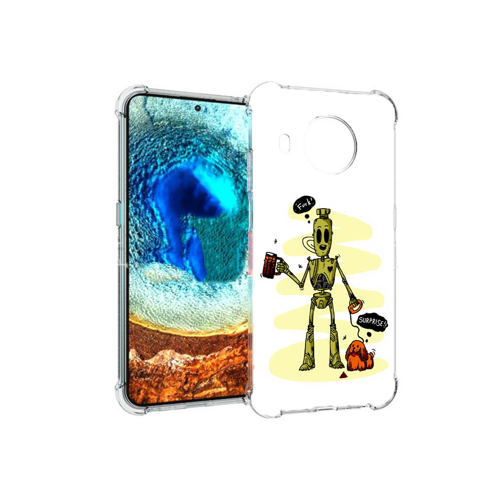 Чехол MyPads Tocco для Nokia X20 прикольный робот (PT159436.101.557), Прозрачный, Tocco
Чехол MyPads Tocco для Nokia X20 прикольный робот (PT159436.101.557), Прозрачный, Tocco