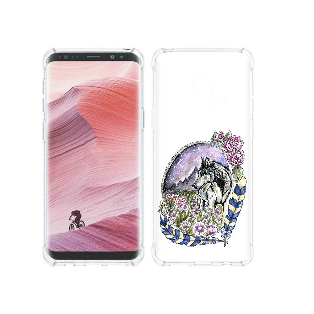 Чехол MyPads Tocco для Samsung Galaxy S9 нарисованный волк в цветах с перьями, Прозрачный, Tocco
Чехол MyPads Tocco для Samsung Galaxy S9 нарисованный волк в цветах с перьями, Прозрачный, Tocco