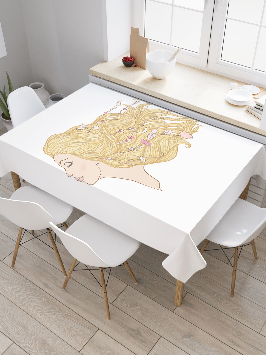 Скатерть прямоугольная JoyArty "Девушка бохо" из сатена, 120x145 см, Серый, Девушка бохо
Скатерть прямоугольная JoyArty "Девушка бохо" из сатена, 120x145 см, Серый, Девушка бохо
