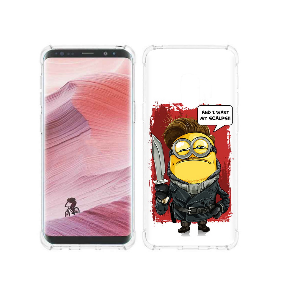 Чехол MyPads Tocco для Samsung Galaxy S9 миньон убийца (PT101623.567.477), Прозрачный, Tocco
Чехол MyPads Tocco для Samsung Galaxy S9 миньон убийца (PT101623.567.477), Прозрачный, Tocco