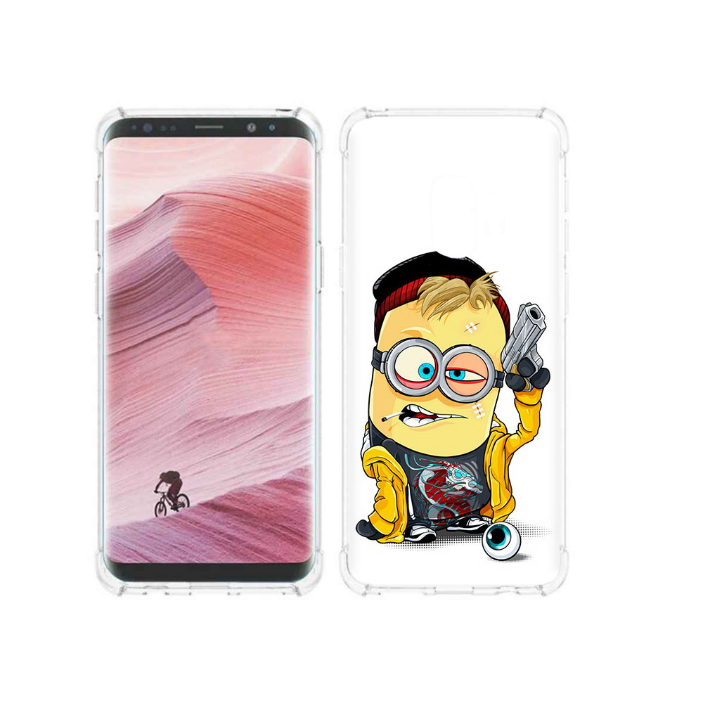 Чехол MyPads Tocco для Samsung Galaxy S9 миньон бандит (PT101623.567.475), Прозрачный, Tocco
Чехол MyPads Tocco для Samsung Galaxy S9 миньон бандит (PT101623.567.475), Прозрачный, Tocco
