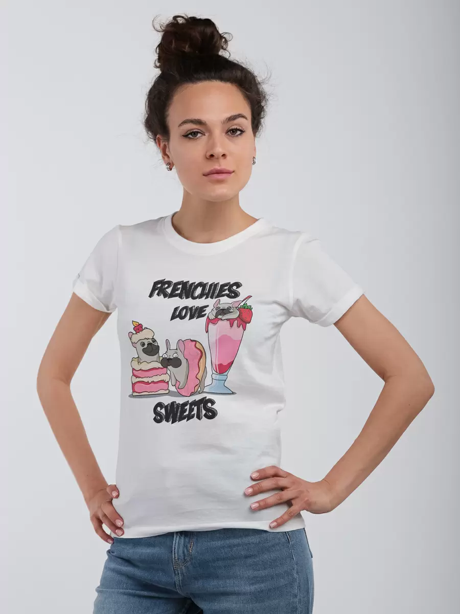 фото Футболка женская kate cut tw k385 t jsel 01 белая l