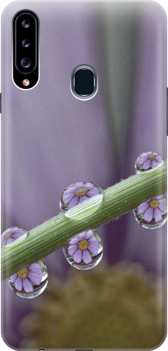 Силиконовый чехол на Samsung Galaxy A20s "Сиреневые цветы в каплях", Зеленый;фиолетовый, 3480
Силиконовый чехол на Samsung Galaxy A20s "Сиреневые цветы в каплях", Зеленый;фиолетовый, 3480