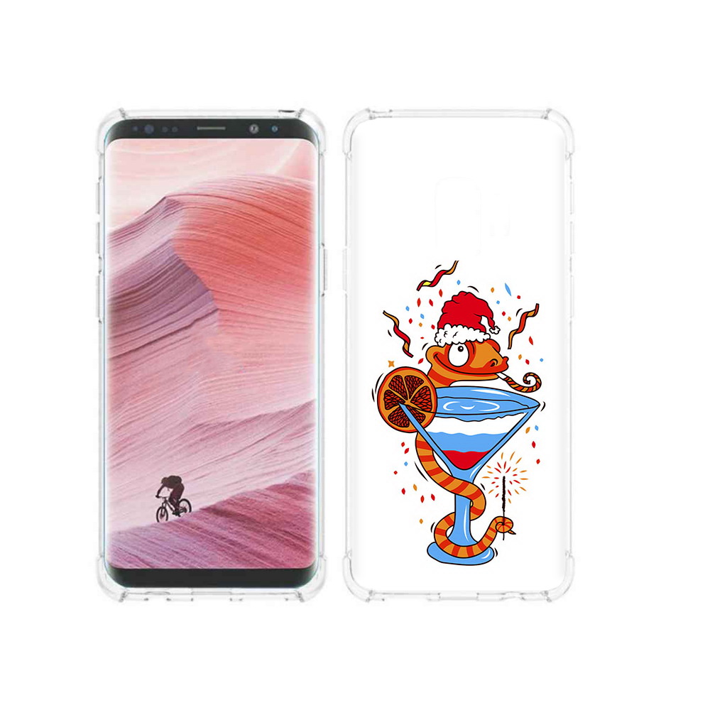 Чехол MyPads Tocco для Samsung Galaxy S9 змейка (PT101623.567.364), Прозрачный, Tocco 
Чехол MyPads Tocco для Samsung Galaxy S9 змейка (PT101623.567.364), Прозрачный, Tocco