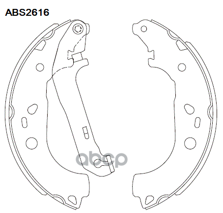 Колодки Тормозные Барабанные | Зад | Abs2616 Nsii0024775231 ALLIED NIPPON арт. ABS2616
Колодки Тормозные Барабанные | Зад | Abs2616 Nsii0024775231 ALLIED NIPPON арт. ABS2616